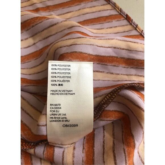 NWT Free People Conch Shell Combo  Stevie Cowl Neck Tank Top size M - Picture 16 of 16